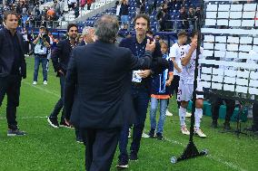 Celebs at Paris FC vs Metz - Paris