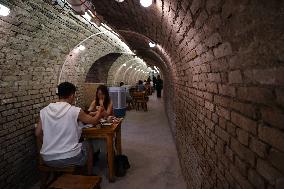 Hot Pot in An Air Raid Shelter in Xi'an