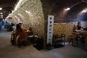 Hot Pot in An Air Raid Shelter in Xi'an