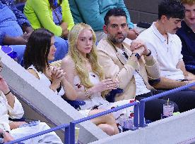 US Open - Lindsay Lohan In The Stands