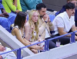 US Open - Lindsay Lohan In The Stands