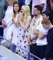 US Open - Lindsay Lohan In The Stands