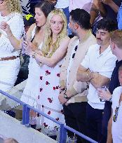 US Open - Lindsay Lohan In The Stands
