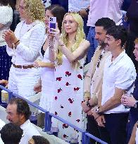 US Open - Lindsay Lohan In The Stands