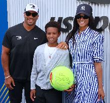 US Open - Ciara and Russell Wilson