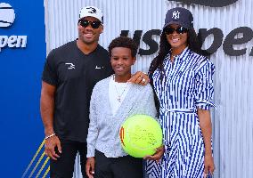 US Open - Ciara and Russell Wilson