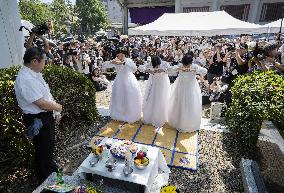 Memorial service for 1923 post-quake massacre of Koreans in Japan
