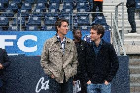 Arnault Family at Paris FC vs Metz - Paris