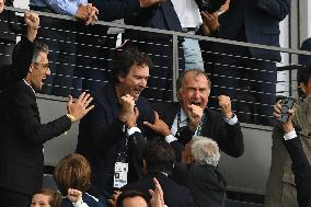 Arnault Family at Paris FC vs Metz - Paris