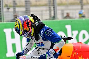 Isack Hadjar first F1 podium - Netherlands