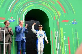 Isack Hadjar first F1 podium - Netherlands