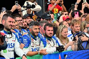 Isack Hadjar first F1 podium - Netherlands