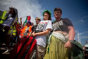 Global Sumud Flotilla Departing from Barcelona - Spain