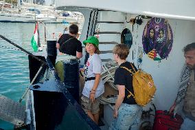 Global Sumud Flotilla Departing from Barcelona - Spain