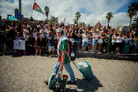 Global Sumud Flotilla Departing from Barcelona - Spain