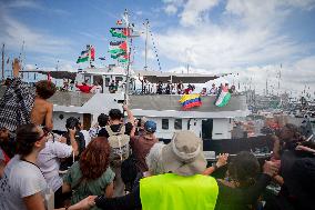 Global Sumud Flotilla Departing from Barcelona - Spain