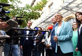 Elisabeth Borne Visit Elementary School - Paris