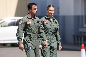 Princess Leonor Admitted to the Air Force Academy - Spain
