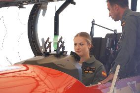 Princess Leonor Admitted to the Air Force Academy - Spain
