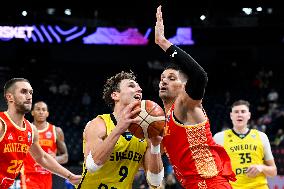 BASKETBALL EUROPEAN CHAMPIONSHIP SWEDEN-MONTENEGRO