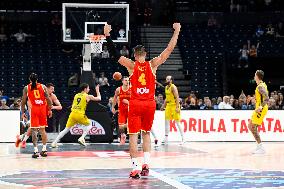 BASKETBALL EUROPEAN CHAMPIONSHIP SWEDEN-MONTENEGRO