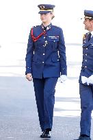 Princess Leonor Admitted to the Air Force Academy - Spain
