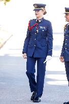 Princess Leonor Admitted to the Air Force Academy - Spain