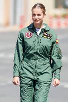 Princess Leonor Admitted to the Air Force Academy - Spain