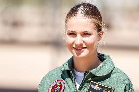Princess Leonor Admitted to the Air Force Academy - Spain