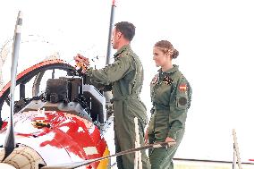 Princess Leonor Admitted to the Air Force Academy - Spain