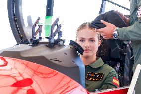 Princess Leonor Admitted to the Air Force Academy - Spain
