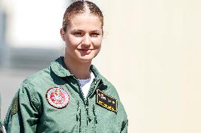 Princess Leonor Admitted to the Air Force Academy - Spain