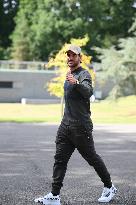 French Football Squad Arriving At Training Camp - Clairefontaine