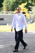 French Football Squad Arriving At Training Camp - Clairefontaine