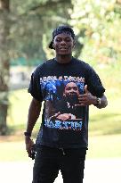 French Football Squad Arriving At Training Camp - Clairefontaine