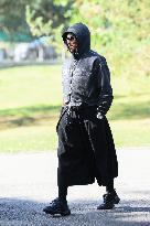 French Football Squad Arriving At Training Camp - Clairefontaine