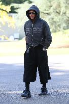 French Football Squad Arriving At Training Camp - Clairefontaine