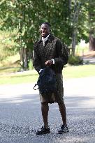 French Football Squad Arriving At Training Camp - Clairefontaine