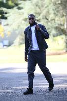 French Football Squad Arriving At Training Camp - Clairefontaine