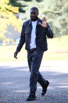 French Football Squad Arriving At Training Camp - Clairefontaine