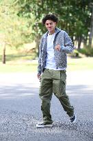 French Football Squad Arriving At Training Camp - Clairefontaine