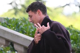 French Football Squad Arriving At Training Camp - Clairefontaine