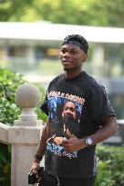 French Football Squad Arriving At Training Camp - Clairefontaine