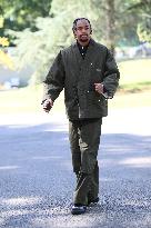 French Football Squad Arriving At Training Camp - Clairefontaine