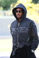 French Football Squad Arriving At Training Camp - Clairefontaine