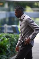 French Football Squad Arriving At Training Camp - Clairefontaine