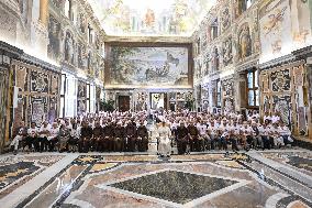 Pope Leo XIV Receives The St Francis Work For The Poor In Milan - Vatican