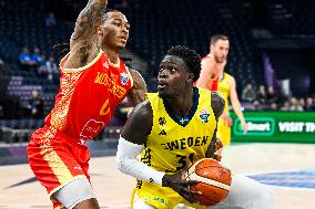 BASKETBALL EUROPEAN CHAMPIONSHIP SWEDEN-MONTENEGRO