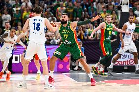 EURO BASKETBALL CHAMPIONSHIP FINLAND-LITHUANIA