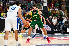 EURO BASKETBALL FINLAND-LITHUANIA